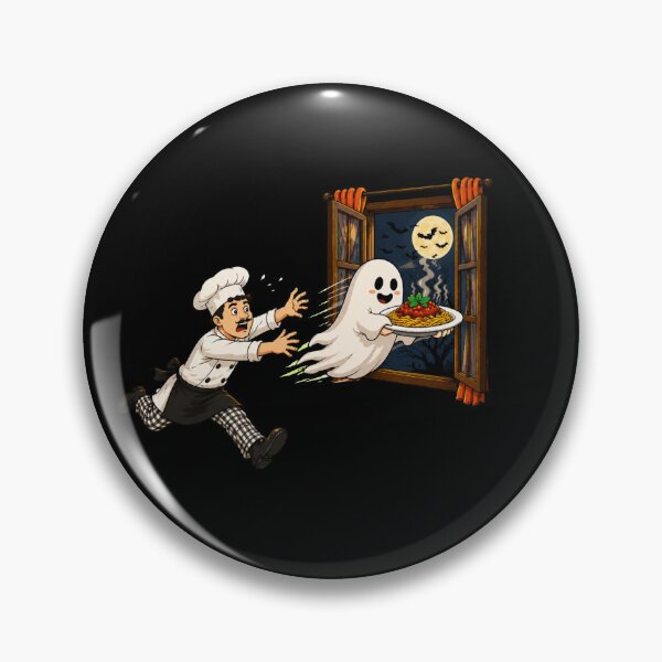 Item preview, ghost stole spaghetti from Cook designed and sold by Konvero.