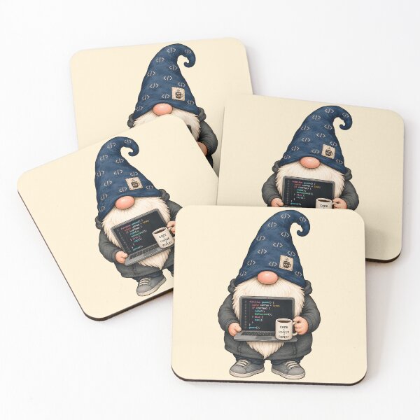 Item preview, Code Coffee Repeat IT Gnome Programmer Humor designed and sold by Victor Shadehorn.