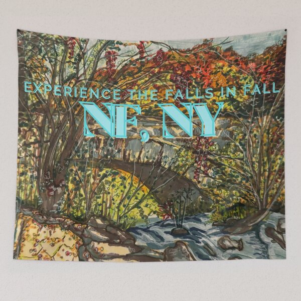 Item preview, Experience the Falls in Falls designed and sold by BraveSpiritArts.