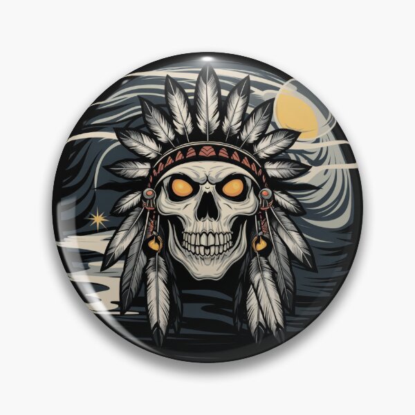 Item preview, SPOOKY CHIEF designed and sold by Wild Thunderbird.