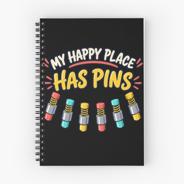 Item preview, My Happy Place Has Pins - Pin Tumbler Locksport Design designed and sold by PWD-Design.