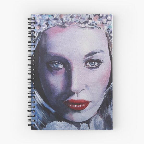 Item preview, The Real Snow Queen Watercolor Portrait designed and sold by SlavaArt.