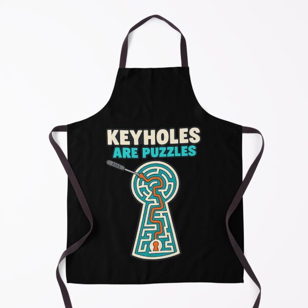 Item preview, Keyholes Are Puzzles - Lockpicking Maze Design designed and sold by PWD-Design.