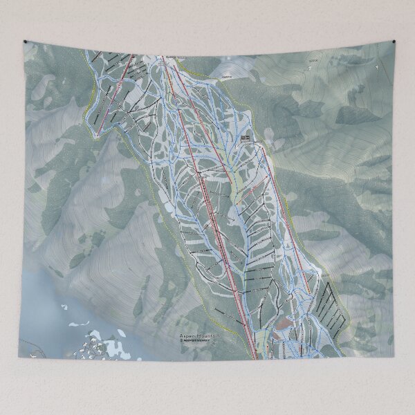 Item preview, Aspen Mountain Resort Trail Map designed and sold by Mapsynergy.