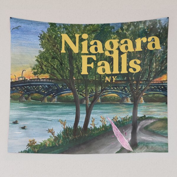 Item preview, LaSalle Waterfront Park designed and sold by BraveSpiritArts.
