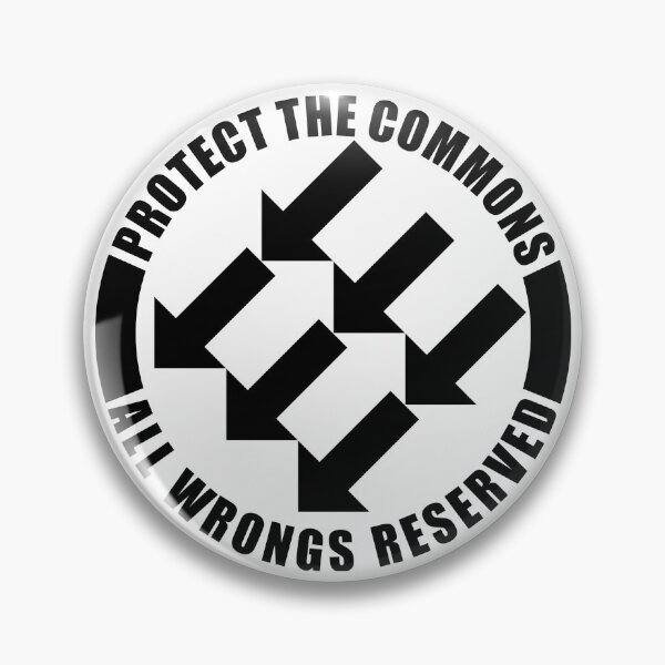 Aperçu de l'œuvre Les six flèches des logiciels libres et open source, avec leurs slogans inversés. créée et vendue par tomenzgg.
