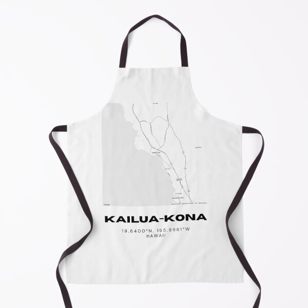 Item preview, Kailua-Kona Hawaii Minimalist City Map designed and sold by RM-Journey.