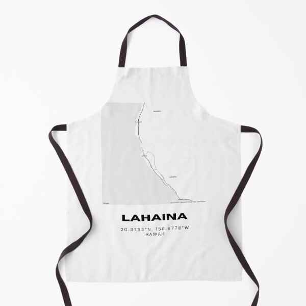 Item preview, Lahaina Maui Minimalist City Map designed and sold by RM-Journey.
