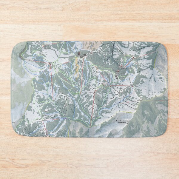 Item preview, Powder Mountain Resort Trail Map designed and sold by Mapsynergy.