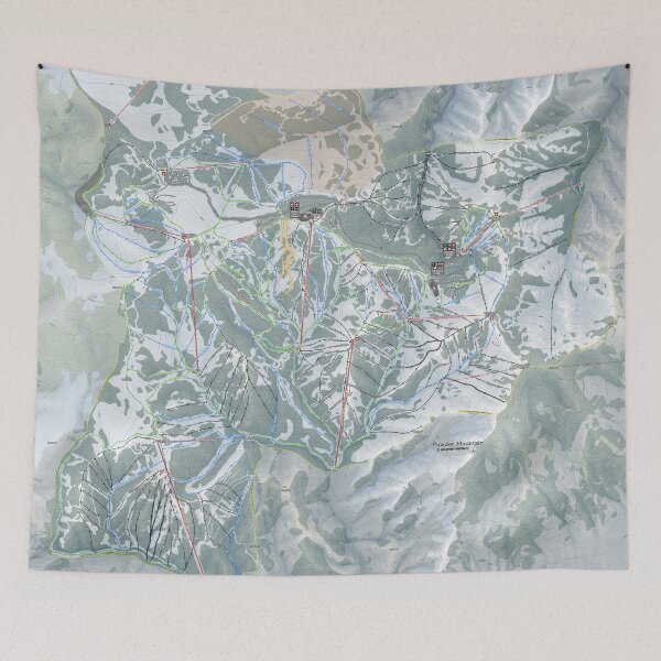 Item preview, Powder Mountain Resort Trail Map designed and sold by Mapsynergy.