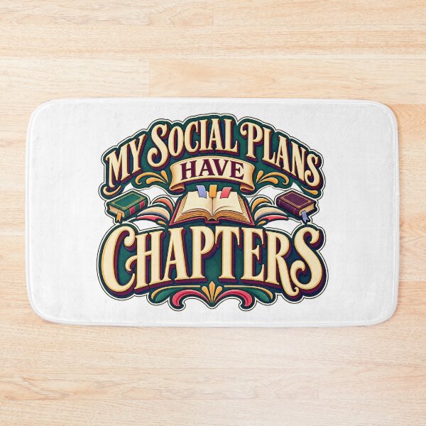 Item preview, My Social Plans Have Chapters designed and sold by FZ Studio .