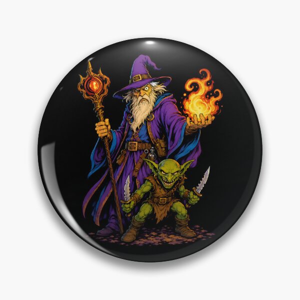 Item preview, Mad Wizard Yakoob and Psycho Goblin Rik Rik designed and sold by Victor Shadehorn.