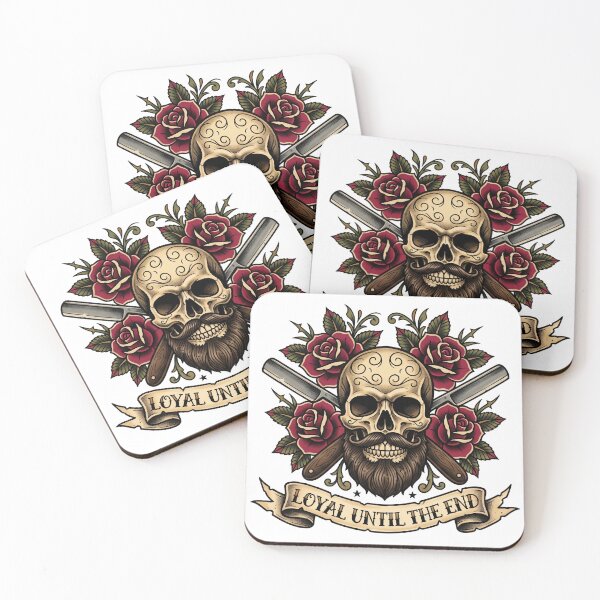 Item preview, Skull - Loyal designed and sold by Happy Beard prints.