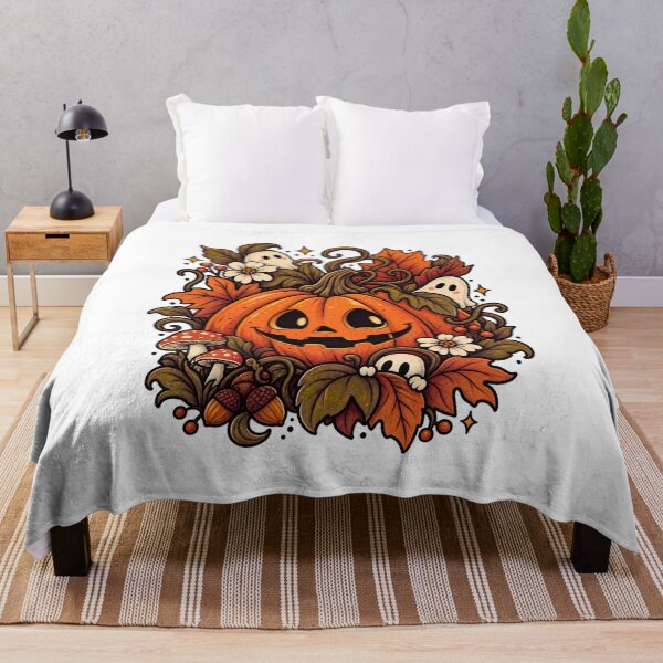 Item preview, Autumn Pumpkin Spirits designed and sold by LuveraxArt.