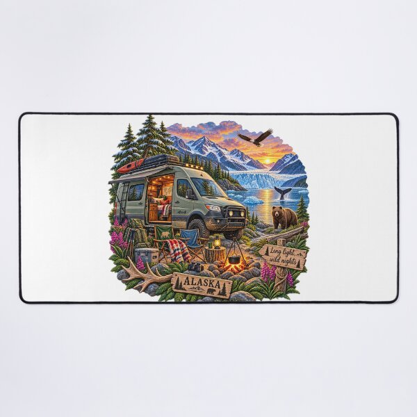 Item preview, Alaska Van Life designed and sold by Whimspired By Paxx.