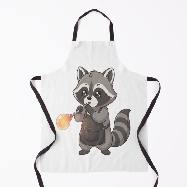 Item preview, Cute Raccoon Glassblowing Molten Glass designed and sold by Ella_Sketch.
