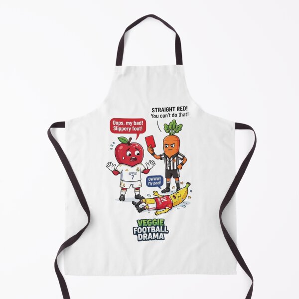 Item preview, Funny Soccer Red Card Vegetable Cartoon designed and sold by annaarthk.