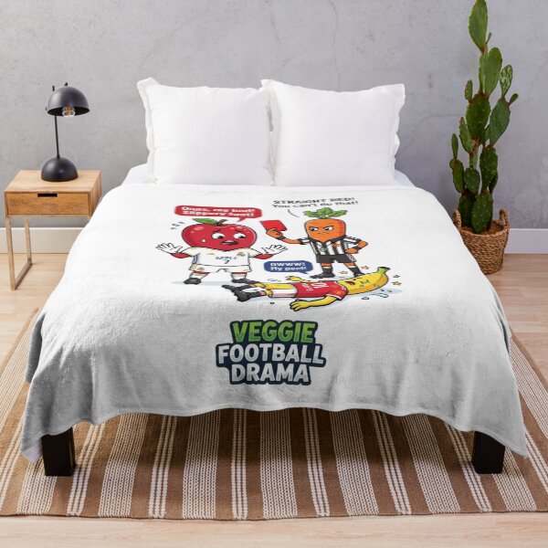 Item preview, Funny Soccer Red Card Vegetable Cartoon designed and sold by annaarthk.