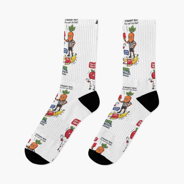 Item preview, Funny Soccer Red Card Vegetable Cartoon designed and sold by annaarthk.