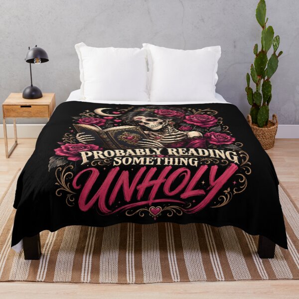 Item preview, Probably Reading Something Unholy Gothic Book Lover designed and sold by Victor Shadehorn.