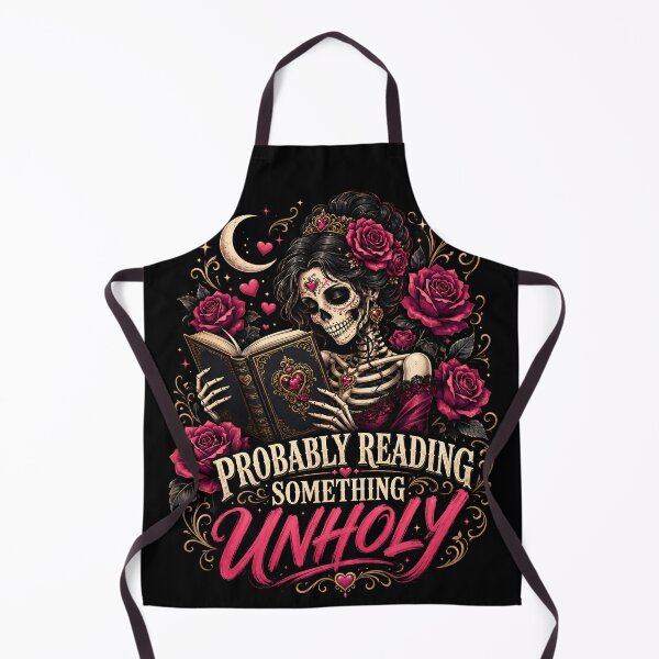 Item preview, Probably Reading Something Unholy Gothic Book Lover designed and sold by Victor Shadehorn.