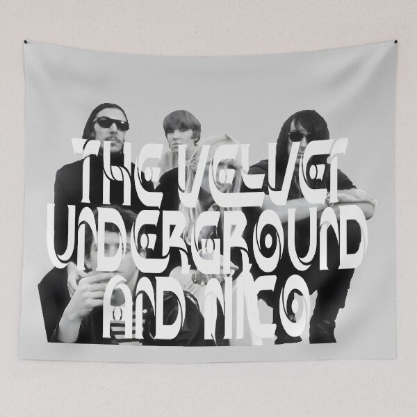 Item preview, The Velvet Underground and Nico designed and sold by Cathedral of Curiosity.
