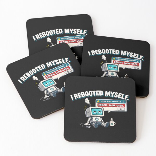 Item preview, I REBOOTED MYSELF — Error: Same User designed and sold by signshirtz.