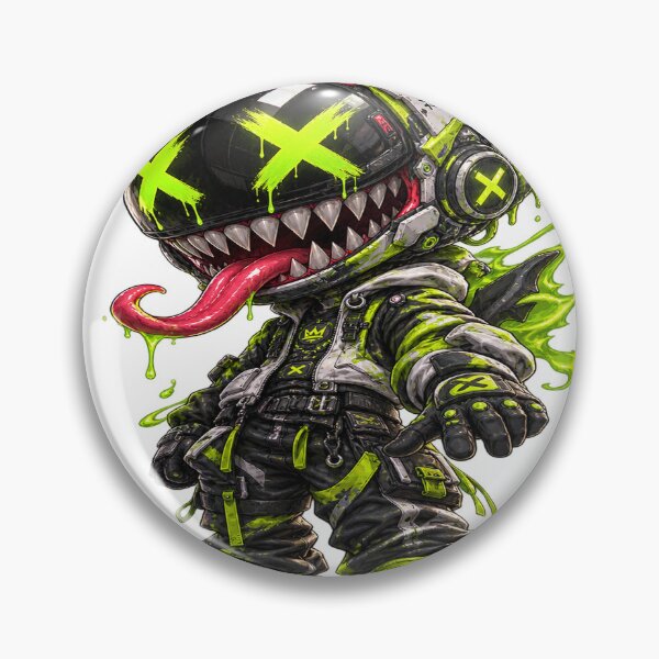 Artikelvorschau, Toxic Cyber Mascot Streetwear entworfen und verkauft von VYBORA Studio.