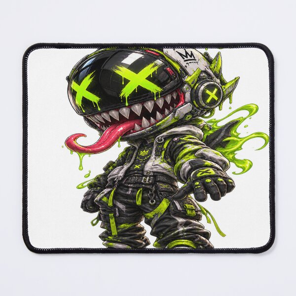 Artikelvorschau, Toxic Cyber Mascot Streetwear entworfen und verkauft von VYBORA Studio.