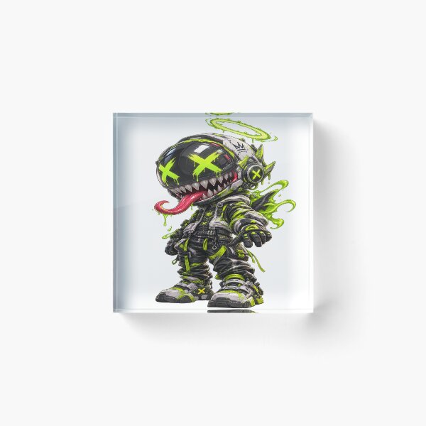 Artikelvorschau, Toxic Cyber Mascot Streetwear entworfen und verkauft von VYBORA Studio.