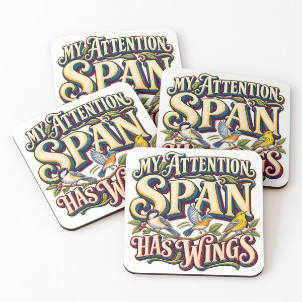 Item preview, My Attention Span Has Wings designed and sold by FZ Designs.