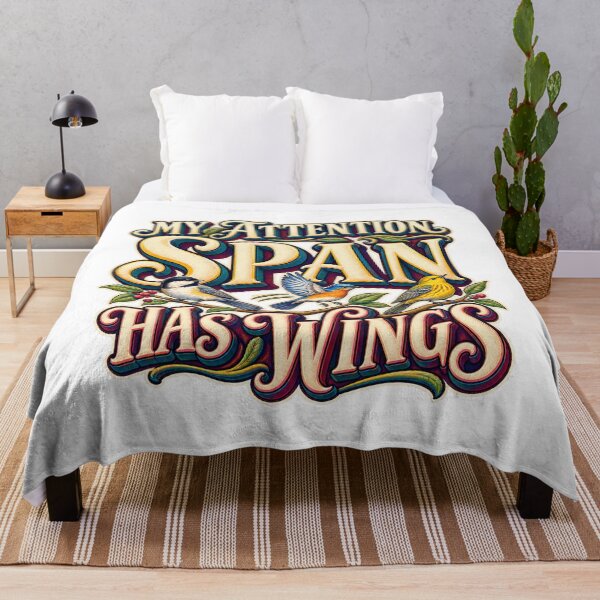 Item preview, My Attention Span Has Wings designed and sold by FZ Designs.