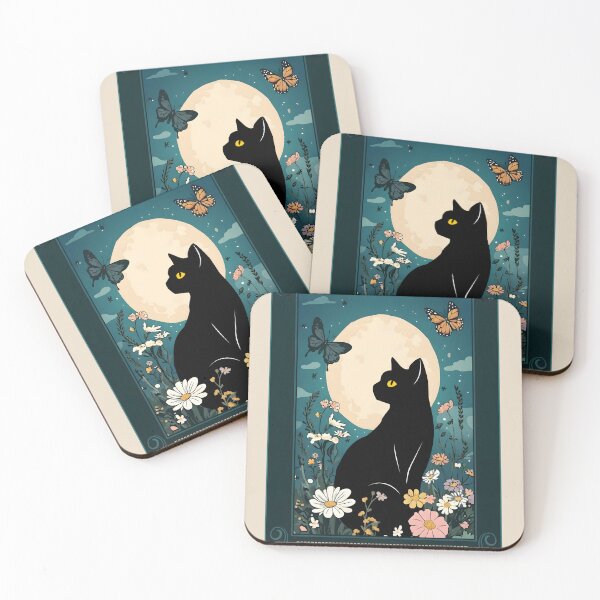 Item preview, Witchy Black Cat Tarot | The Cat - Tarot Edition  designed and sold by PurrfectHome.