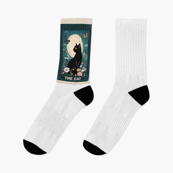 Item preview, Witchy Black Cat Tarot | The Cat - Tarot Edition  designed and sold by PurrfectHome.