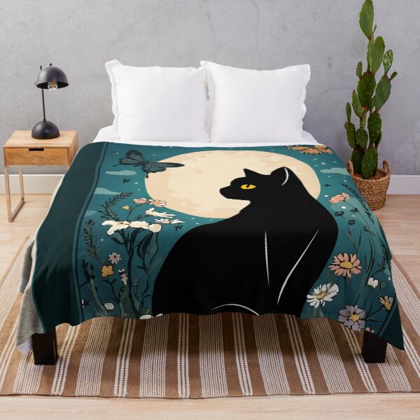 Item preview, Witchy Black Cat Tarot | The Cat - Tarot Edition designed and sold by PurrfectHome.