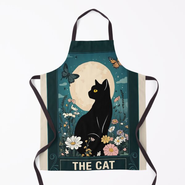 Item preview, Witchy Black Cat Tarot | The Cat - Tarot Edition designed and sold by PurrfectHome.