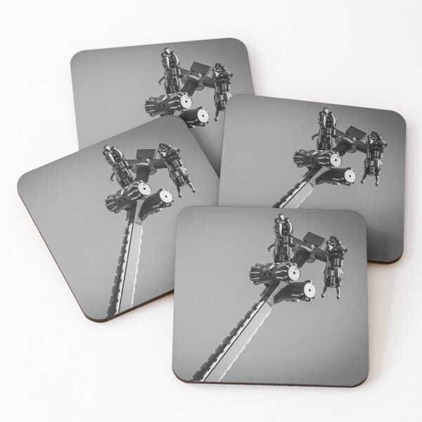 Item preview, Skyward Thrills at Vienna Prater in Black and White designed and sold by BadWolfStudios.
