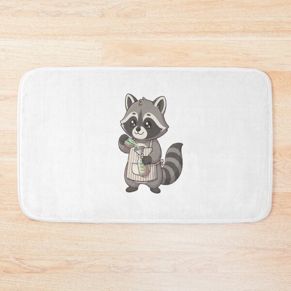 Item preview, Cute Raccoon Making Sand Art designed and sold by Ella_Sketch.