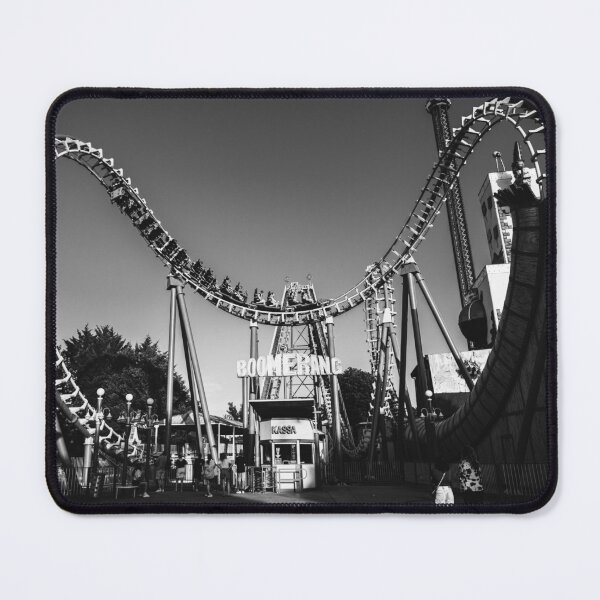 Item preview, Boomerang at Prater in Black and White designed and sold by BadWolfStudios.