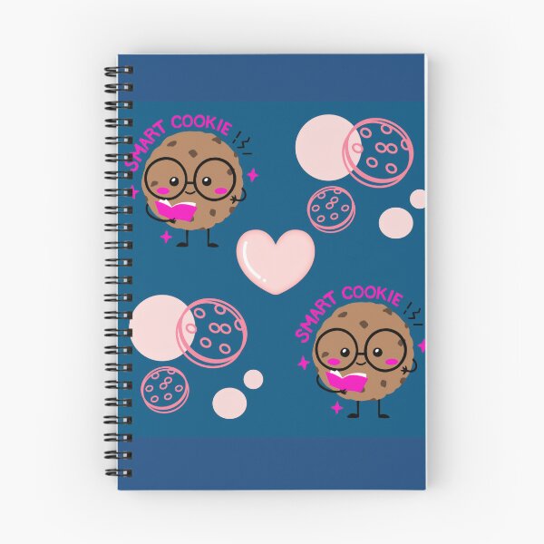 Item preview, Smart Cookie Cute Reading Chocolate Chip Pattern designed and sold by Azurart2.