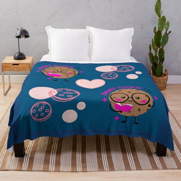 Item preview, Smart Cookie Cute Reading Chocolate Chip Pattern designed and sold by Azurart2.