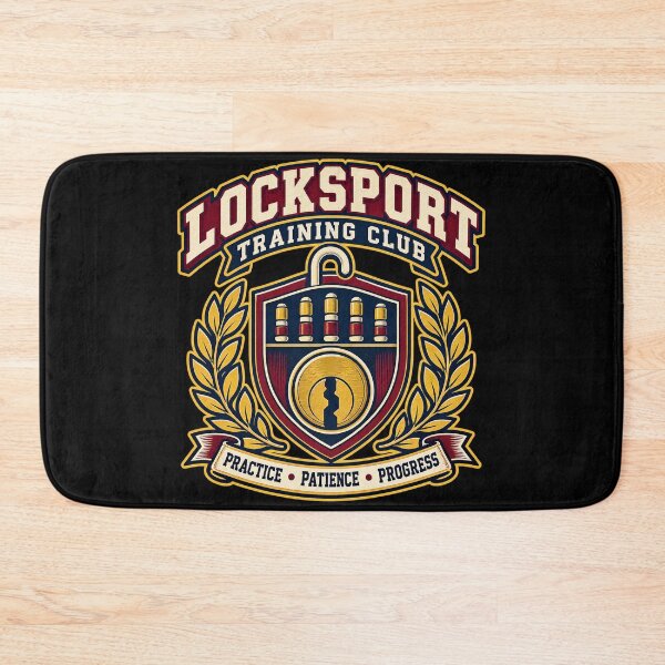 Item preview, Locksport Training Club - Varsity Lockpicking Crest designed and sold by PWD-Design.