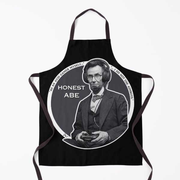 Item preview, Avid Gamer Meme Honest Abe Lincoln Gaming Quote designed and sold by MDSykes.