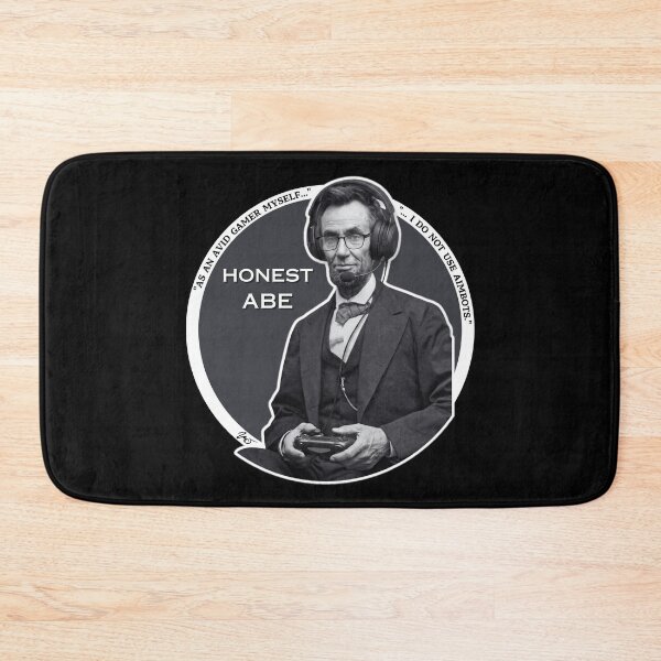 Item preview, Avid Gamer Meme Honest Abe Lincoln Gaming Quote designed and sold by MDSykes.