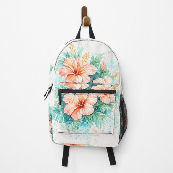 Item preview, Tropical Tide Hibiscus Bouquet | Watercolor Tropical Floral Art | Botanical Flower Illustration designed and sold by IamNolmo.