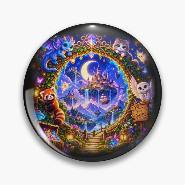 Item preview, Fantasy Dream Portal – Enchanted Kingdom of Dreams designed and sold by TroviTutto.