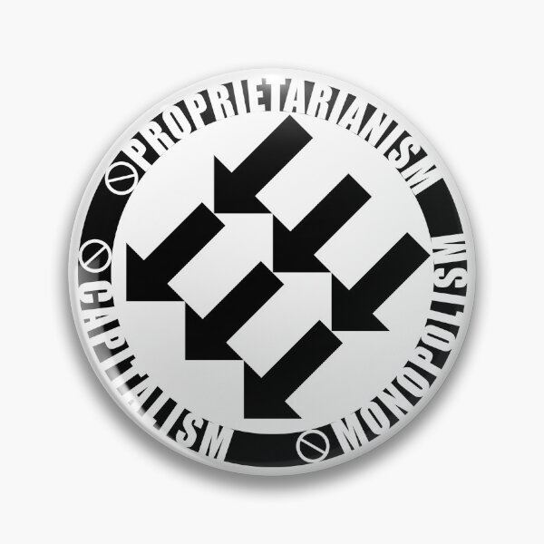 Aperçu de l'œuvre Les six flèches du logiciel libre et open source et leurs oppositions créée et vendue par tomenzgg.