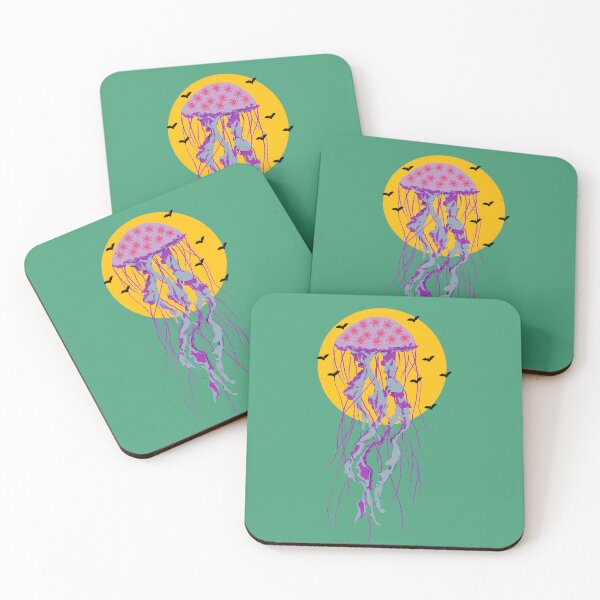 Artikelvorschau, Psychedelische Quallen entworfen und verkauft von RoydonRoadTees.
