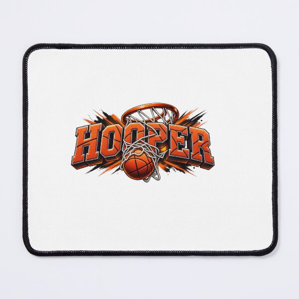 Item preview, Hooper - Basketball Typography Art designed and sold by GameTime-Gear.