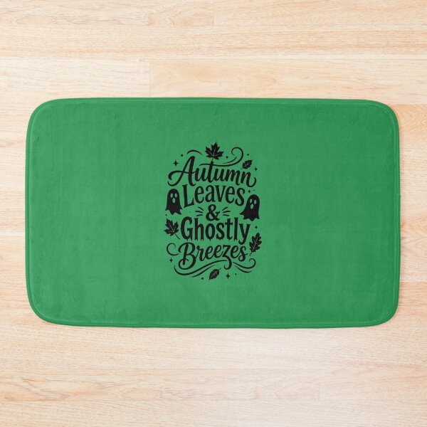 Item preview, Autumn Leaves & Ghostly Breezes | Cozy Fall Ghost Quote Design designed and sold by DesignHouse07.